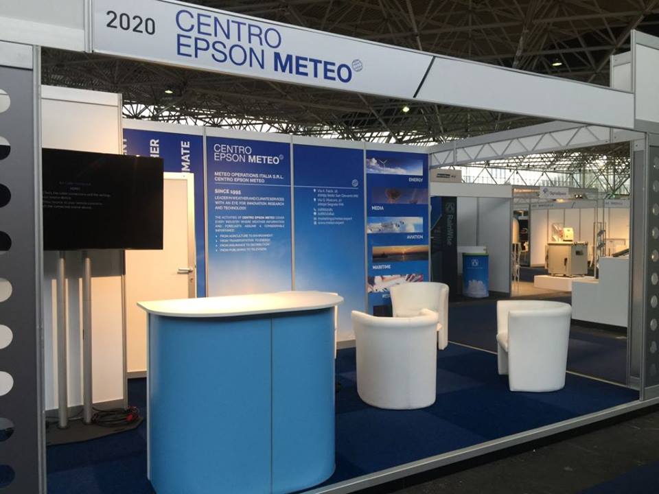 Amsterdam. Lo stand di Meteo Expert nell'edizione 2017